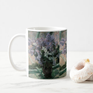 Syren i ett fönster av Mary Cassatt, Vintage konst Kaffemugg