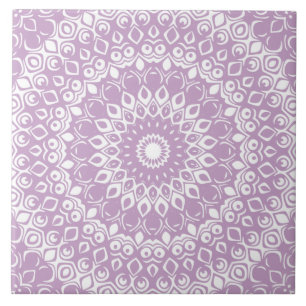 Syren Mandala Geometriskt Mönster Kakelplatta