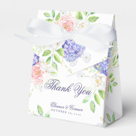 Syren och Peony Sofistikerad Bröllopspresentlåda Presentaskar