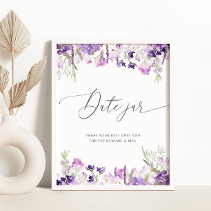 Syren vildblomma dejtingsdatum idéer. Datum burk Poster