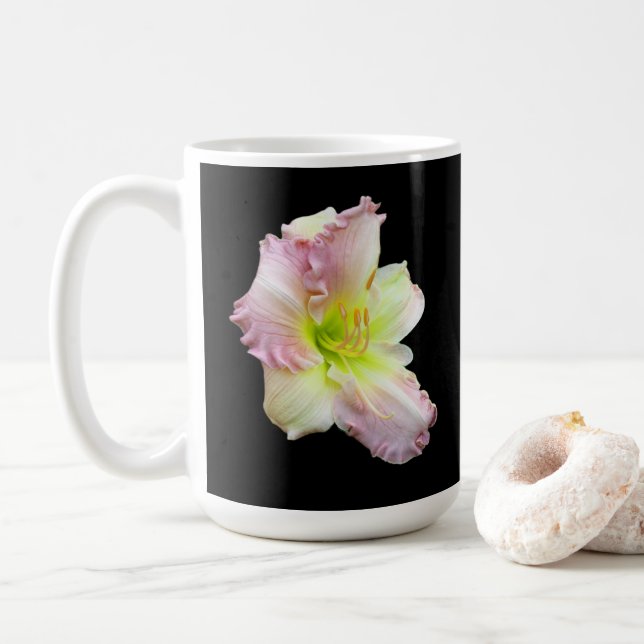 Syren Vit Lilja Mugg (Med munk)