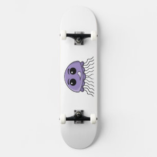 Syrenaktig Jellyfriend Tecknad Film Mini Skateboard Bräda 18,5 Cm