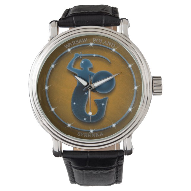 Syrenka - Warszawa - Polska Watch Armbandsur (Framsida)