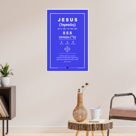Syrgas Jesus 888 Poster