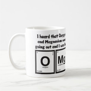 Syrgas och magnesium-OMG Kaffemugg