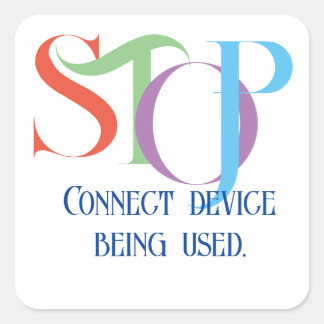 Syrgaskoncentrator och tank etikett Fyrkantiga fäs