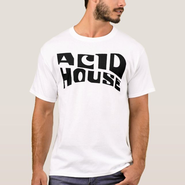Syrhusmusik logodesign t shirt (Framsida)