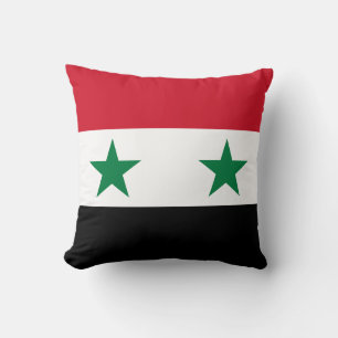 Syria gammal flagga kudde