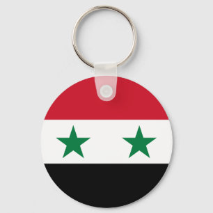 Syria gammal flagga nyckelring