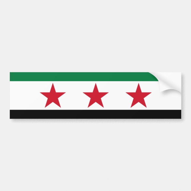 syria opposition bildekal (Framsidan)
