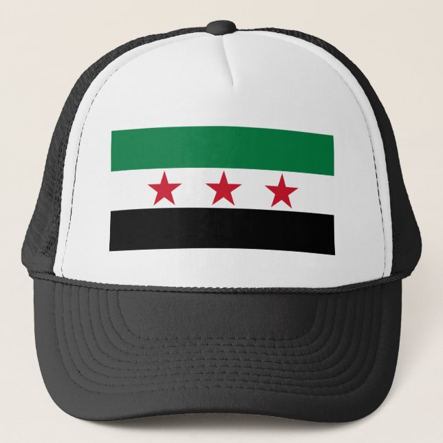 syria opposition truckerkeps (Framsida)