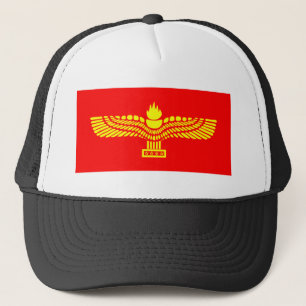 Syriac Aramaic flagga Truckerkeps