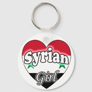 Syrian Girl Nyckelring