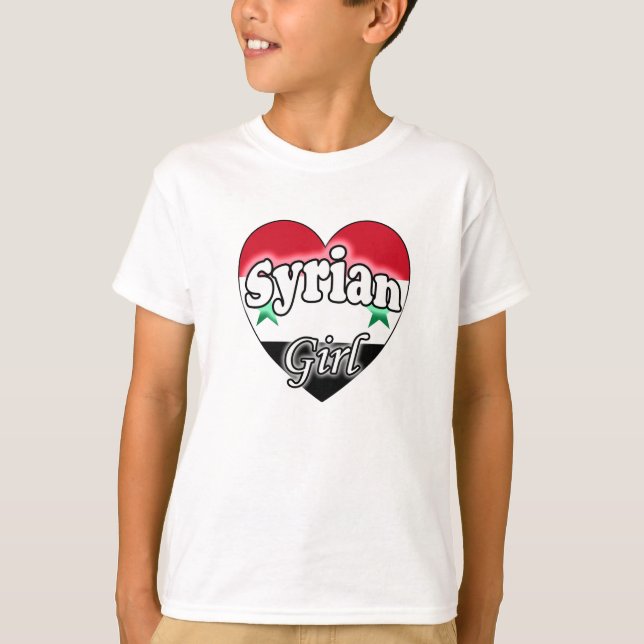 Syrian Girl T Shirt (Framsida)