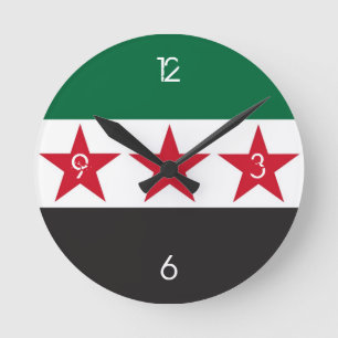 Syrianen tar tid på rund klocka