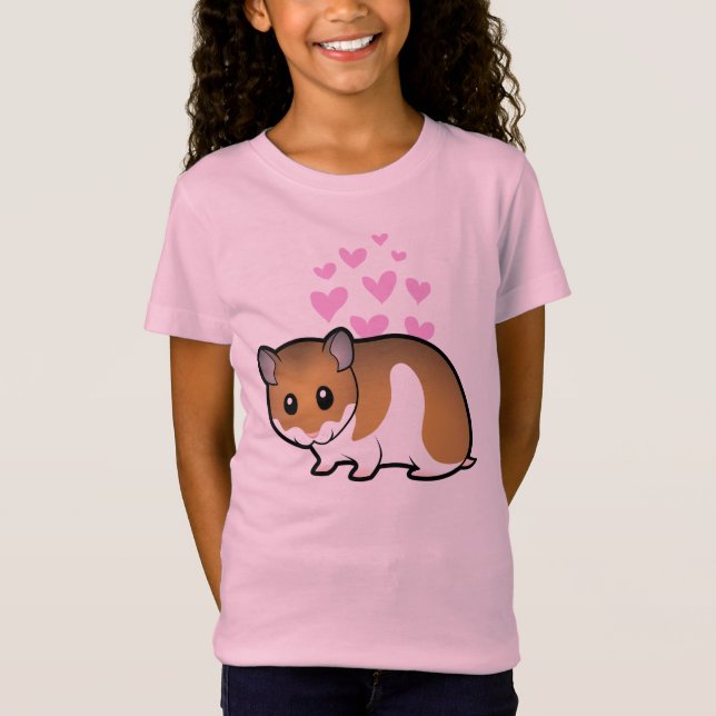 Syriansk Hamsterkärlek T-shirt (Framsida)
