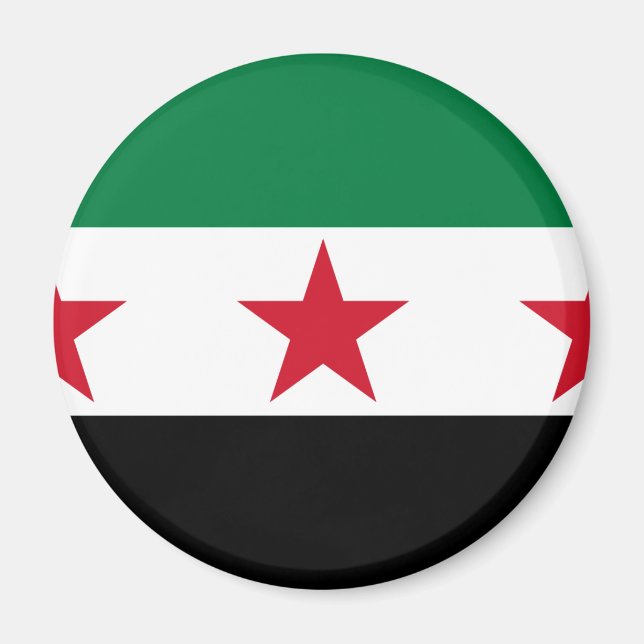 syriansk opposition magnet (Framsidan)