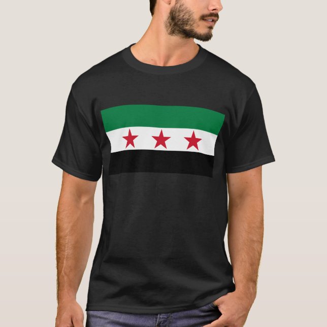 syriansk opposition tee (Framsida)