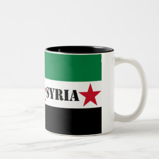 Syriansk revolutionmugg Två-Tonad mugg