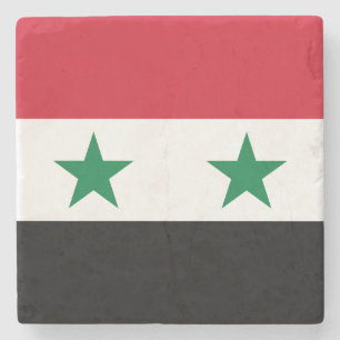 Syrias gamla flagga stenunderlägg