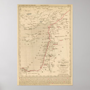 Syrie et de-la Palestina, 624 ans-apres JC Poster
