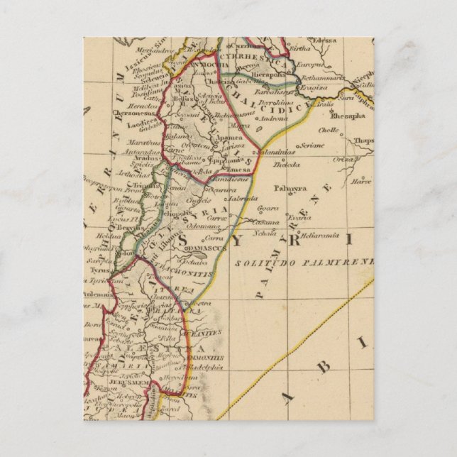 Syrien 2 vykort (Framsida)