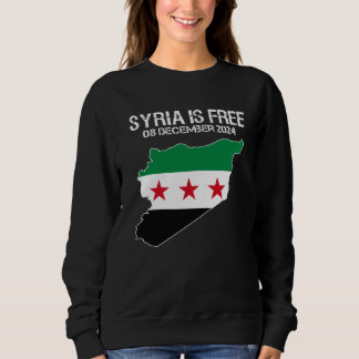 Syrien är fritt syriskt fritt från Flagga Syrien T Shirt