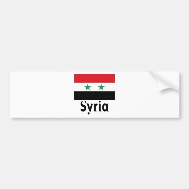Syrien Bildekal (Framsidan)
