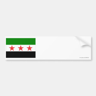 Syrien flagga (1932-1958 och 1961-1963) bildekal