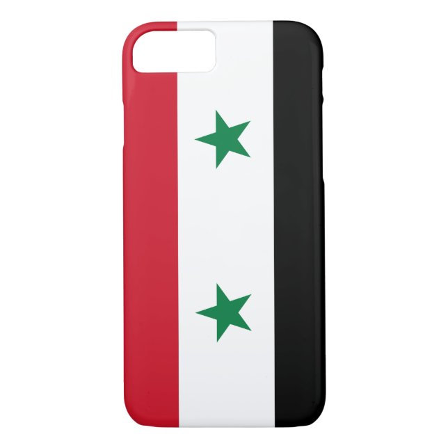 Syrien flagga Case-Mate iPhone skal (Baksida)