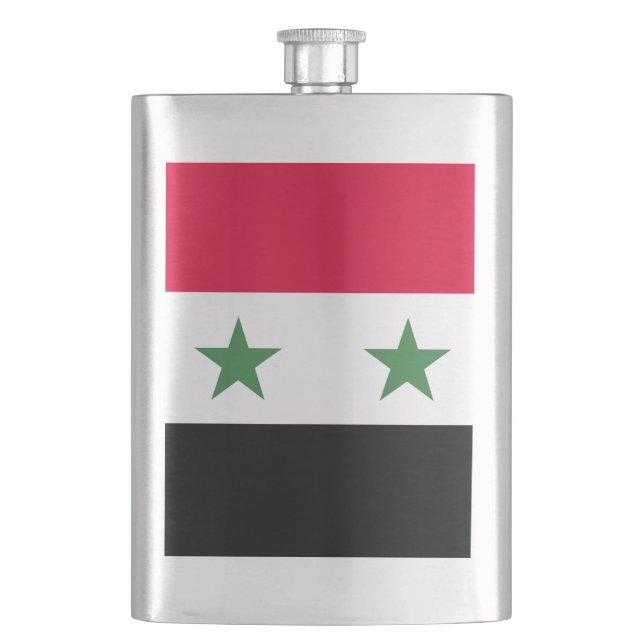 Syrien flagga fickplunta (Framsidan)