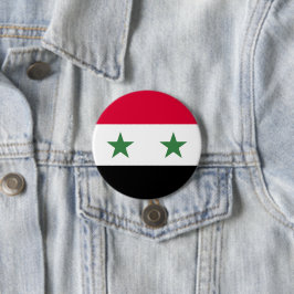 Syrien flagga knapp