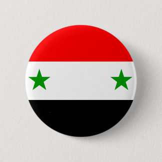 Syrien flagga knapp