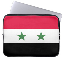 Syrien flagga laptop fodral