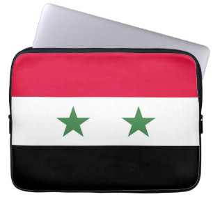 Syrien flagga laptop fodral