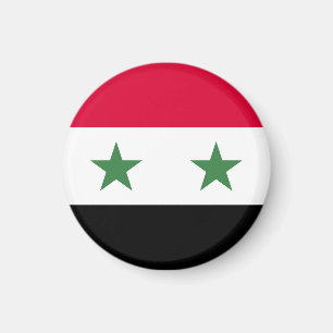 Syrien flagga magnet