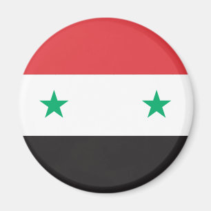 Syrien flagga magnet