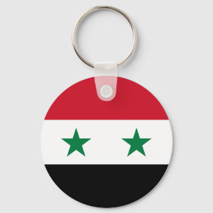 Syrien Flagga Nyckelring