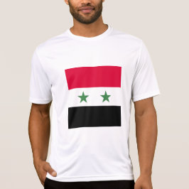 Syrien flagga t shirt