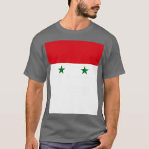 Syrien Flagga T Shirt