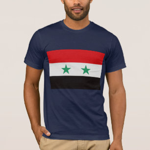 Syrien flagga t-shirt