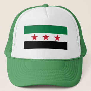 Syrien flagga truckerkeps