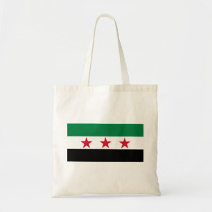 Syrien flagga tygkasse