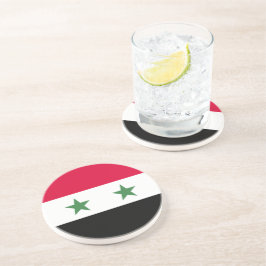 Syrien flagga underlägg