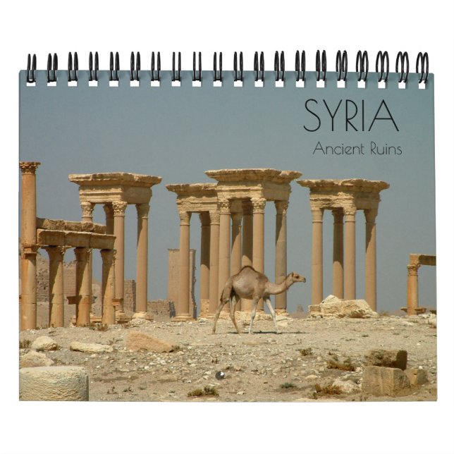 Syrien - Forntida Ruiner 2027 Kalender (Omslag)