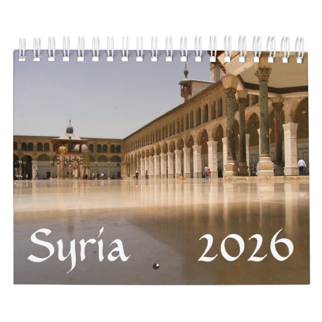 Syrien KALENDER 2026 (Omslag)