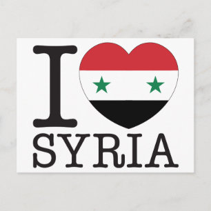 Syrien Kärlek v2 Vykort