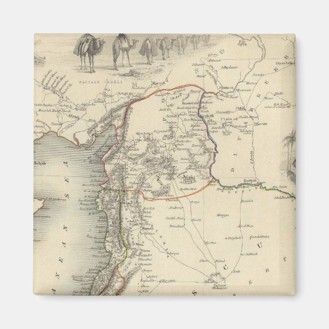 Syrien Magnet (Framsidan)