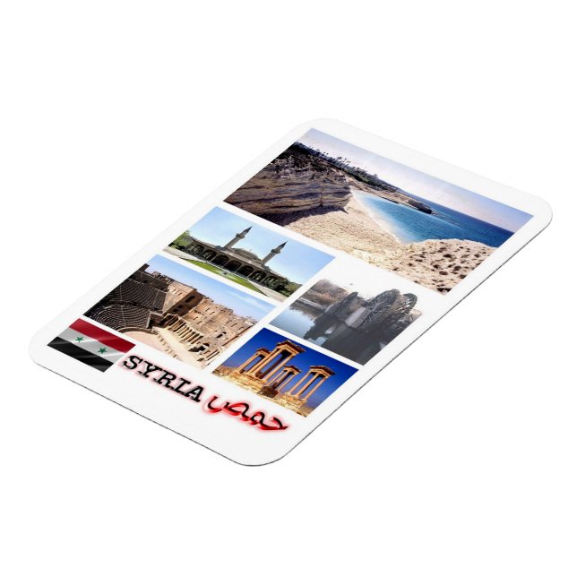 Syrien - Mosaic - Magnet (Vänstra Sidan)