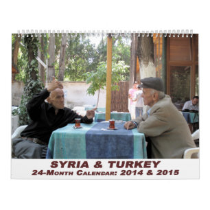 Syrien och Turkiet kalender - 24 månad
